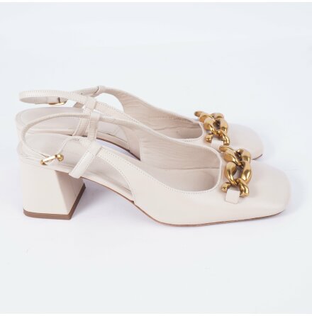 Massimo Dutti - Beige pump - Stl. 38 