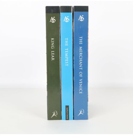 3x The Arden Shakespeare - King Lear, The Tempest &amp; The Merchant Of Venice - Sknlitteratur