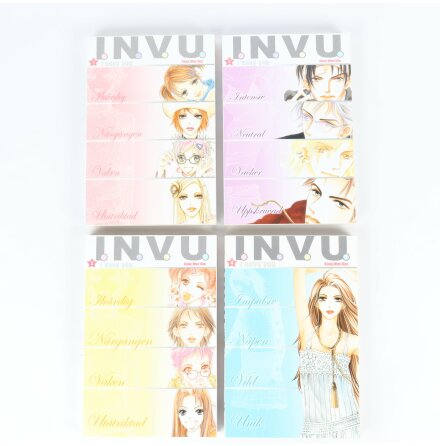 Manga/Manhwa Paket - I.N.V.U . I envy You Volym 1-4 - Kang Won Kim - Serier &amp; Grafiska Noveller