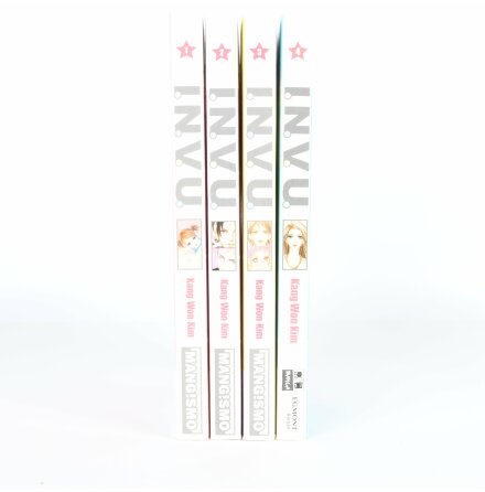 Manga/Manhwa Paket - I.N.V.U . I envy You Volym 1-4 - Kang Won Kim - Serier &amp; Grafiska Noveller