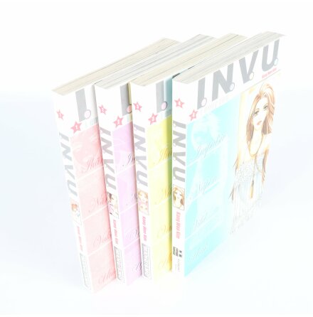 Manga/Manhwa Paket - I.N.V.U . I envy You Volym 1-4 - Kang Won Kim - Serier &amp; Grafiska Noveller