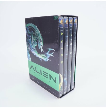 DVD-Box - Alien Legacy 1-4 - 20 th anniversary edition - 4st filmer