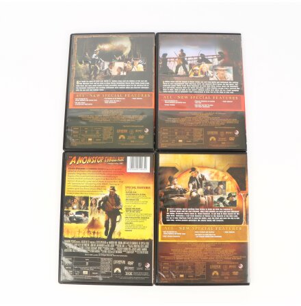 DVD-Box - 4st Indiana Jones filmer - The Complete Collection - 5st DVD-skivor