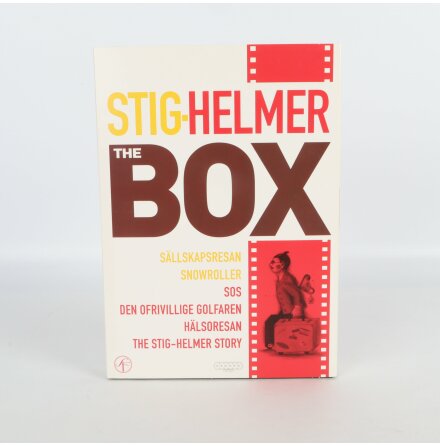 DVD - Stig Helmer - The Box - Samlingsbox med alla hittills gjorda Sllskapsresor - 6st skivor