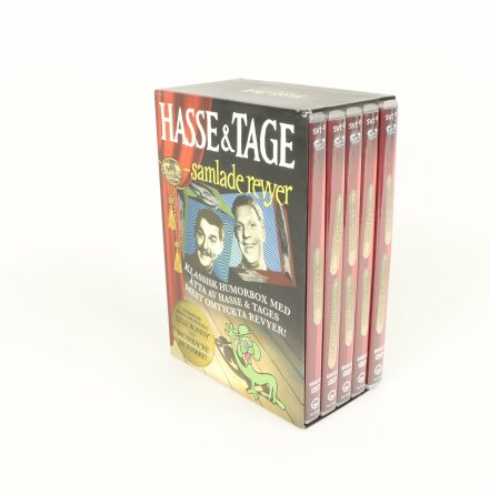 Hasse &amp; Tage - Samlade Revyer - 8st folkkra revyer - 6 DVD