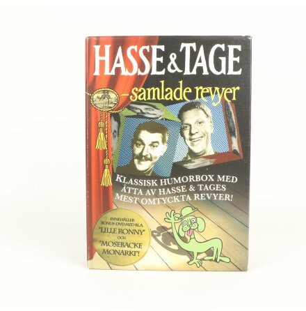 Hasse &amp; Tage - Samlade Revyer - 8st folkkra revyer - 6 DVD