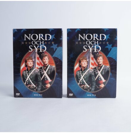 DVD-Box - Nord och Syd 1 och 2 - 6st skivor