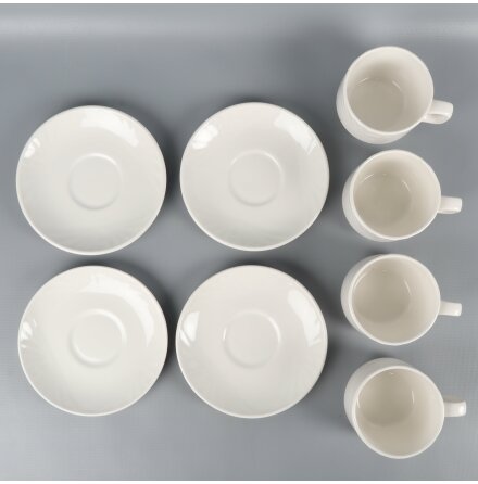 Dudson Duraline - 4 koppar med fat