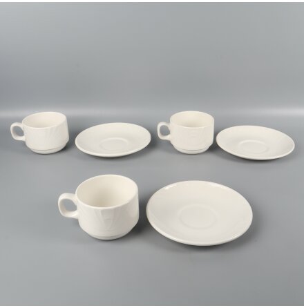 Dudson Duraline - 3 koppar med fat