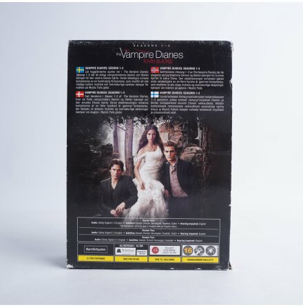 DVD-Box - The Vampire Diaries - Love sucks - Ssong 1-3 - 15st skivor