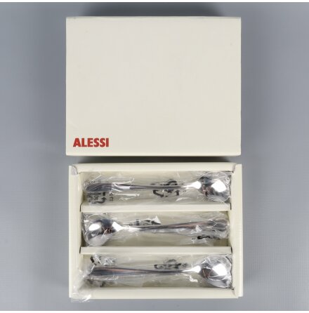 Alessi - Inox 18/10 - Lnga teskedar - 6st