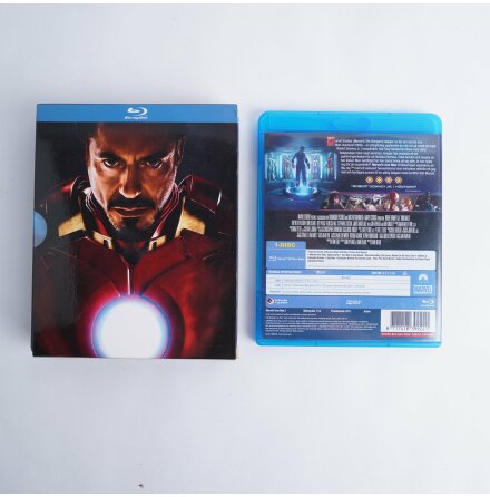 Iron Man 1-3 - 3st Blu-ray filmer