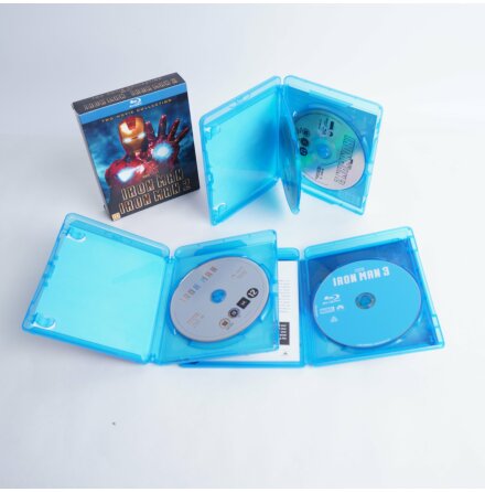 Iron Man 1-3 - 3st Blu-ray filmer