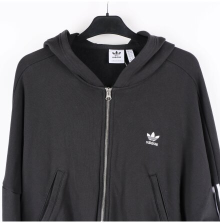 Adidas - Midjekort Zip hoddie - stl.42