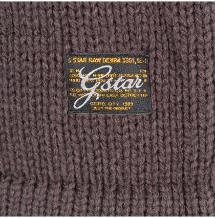 G-star Raw - Brun stickad kofta - stl.S