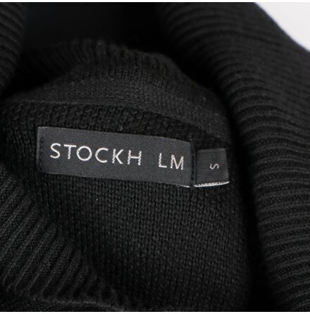 Stockh lm - Svart polotrja - Eternal rollneck - stl.S