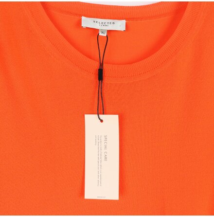 Selected Femme - Orange topp - stl.XL