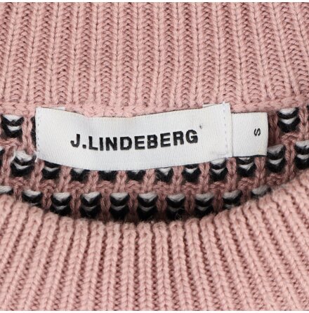 J.Lindeberg -  Stickad trja med 3/4 dels rm - stl.S