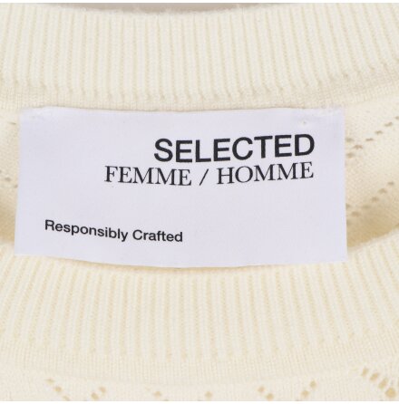 Selected Femme - Stickad trja med 3/4 dels rm - stl.M