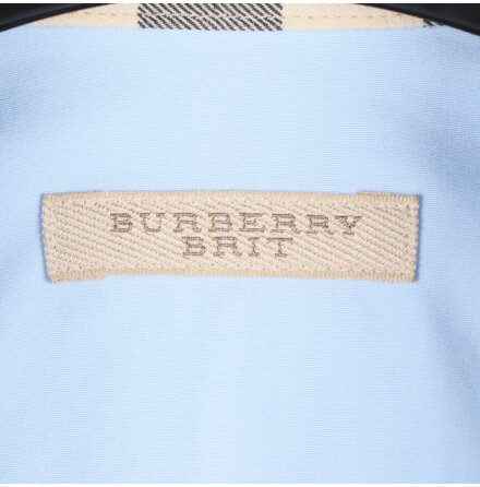 Burberry - Ljusbl skjorta - stl.XS