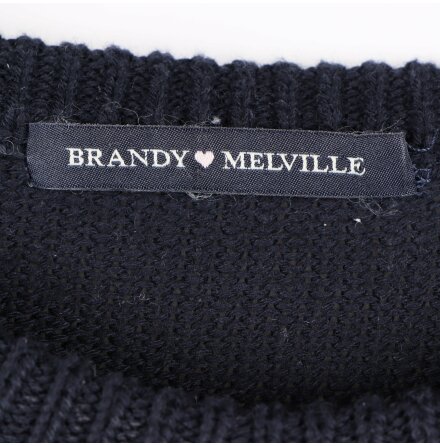 Brandy Melville - Midjekort stickad trja - stl.S