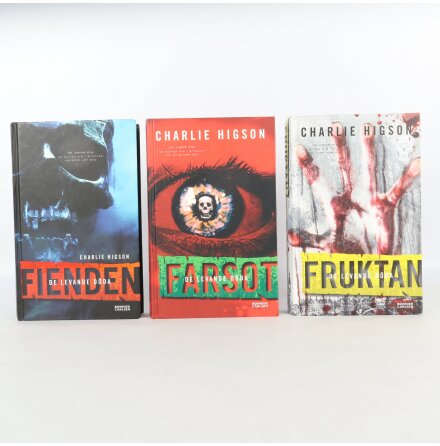 Bokpaket - Charlie Higson - De levande dda - Del 1-3