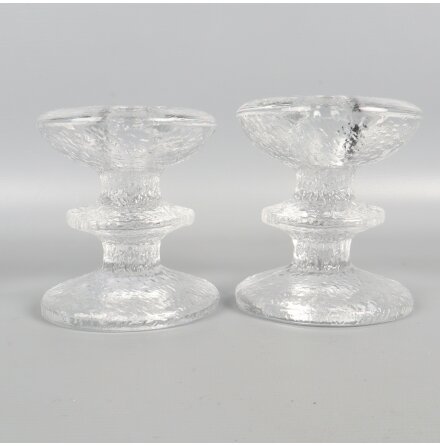 Iittala - Festivo - Ljusstakar - 2st - H:8cm