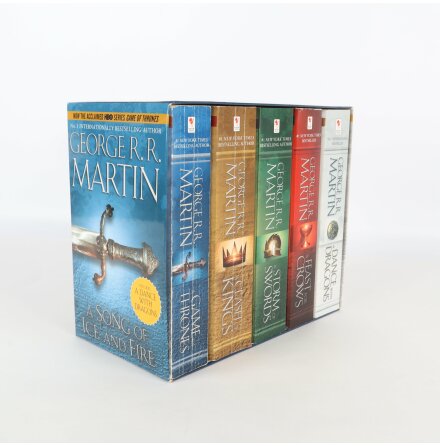 Bok-box - George R.R. Martin - Game of Thrones - 5st pocketbcker - Del 1-5