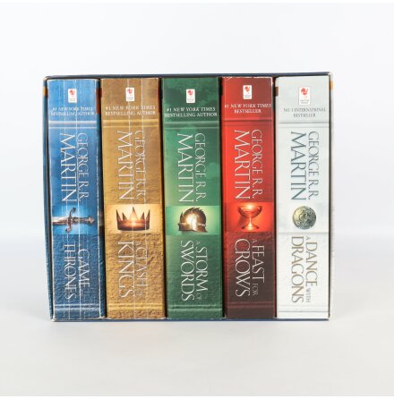 Bok-box - George R.R. Martin - Game of Thrones - 5st pocketbcker - Del 1-5