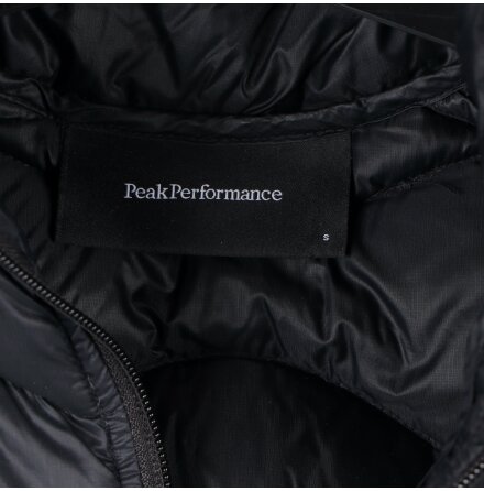 Peak Performance - Svart dunvst - stl.S