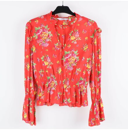 &amp; Other Stories -  Rd blus med blommor - stl.34