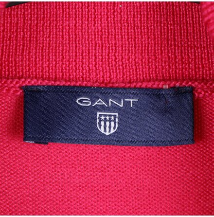 Gant - Cerise finstickad trja med polokrage - stl.M