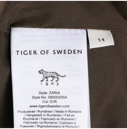 Tiger of Sweden - Ljusbrun/Beige kavaj med 1 knapp - stl.34