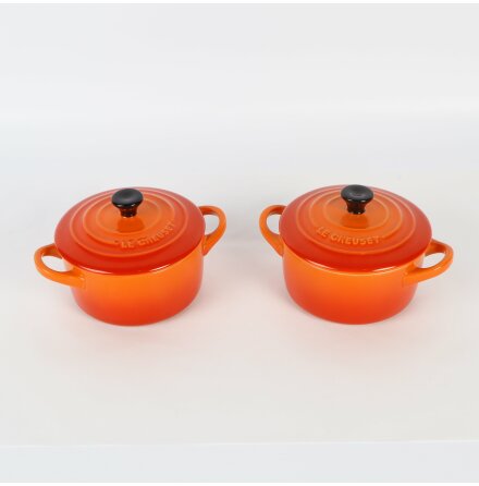 Le Crueset - Minigryta med lock - 2st