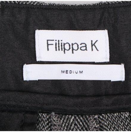 Filippa K - Gra randiga byxor - stl.M