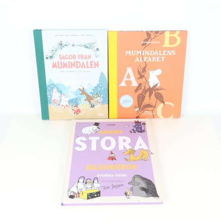 Bokpaket - Tove Jansson - 3 Muminbcker - Barn &amp; Ungdomsbcker