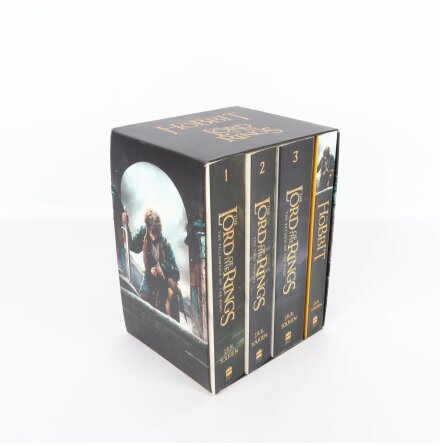 Bokpaket - J.R.R Tolkien - The Hobbit &amp; The Lord of the rings - 4st bcker