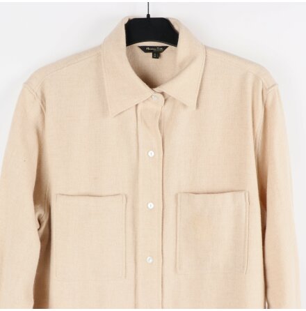 Massimo Dutti - Beige skjorta - stl.L