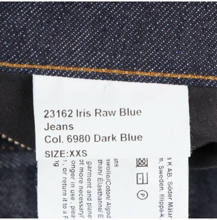 Filippa K - Iris Raw Blue Jeans - stl.XXS