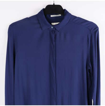 Gant - Mrkbl blus med dolda knappar - stl.36