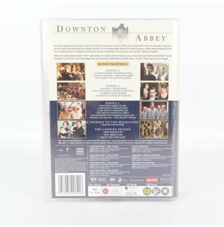 DVD Box - Downtown Abbey Series One - Four - Nyskick - 15st DVD