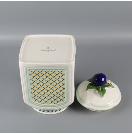 Villeroy &amp; Boch - Fruktburk med lock - Porslin - H: 26cm