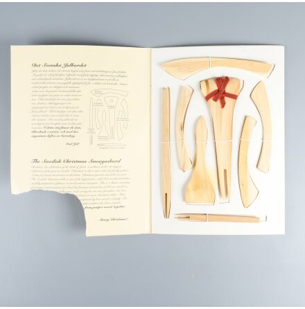 Kanevad - Det Svenska julbordet - Trbestick 8st - Senapsskl - Ljuslykta