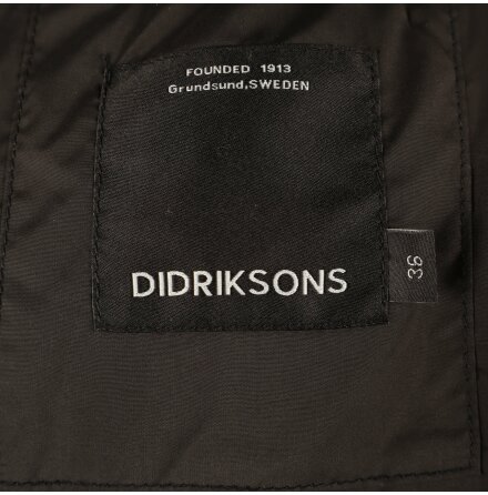 Didriksons - Filippa WNS JKT 2 - Svart tckjacka - stl.36