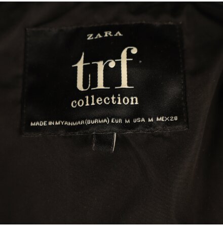 Zara trf Collection - Svart jacka - stl. M