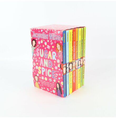 Bok-Box - Jacqueline Wilson - Suger and spice - 8st bcker