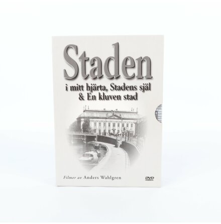 DVD - Anders Wahlgren - Staden i mitt hjrta, Stadens sjl &amp; En kluven stad - 3st filmer