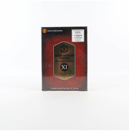 DVD - Manchester United - Greatest Ever XI - Samlarutgva - 4st DVD