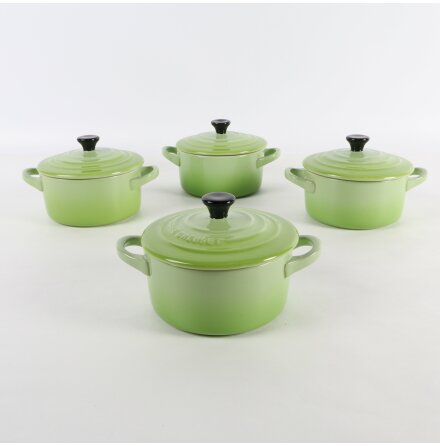 Le Creuset - Minigryta i stengods - Grna - 4st