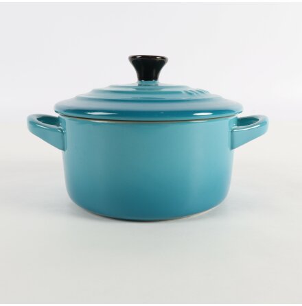 Le Creuset - Minigryta i stengods - Turkosa - 4st